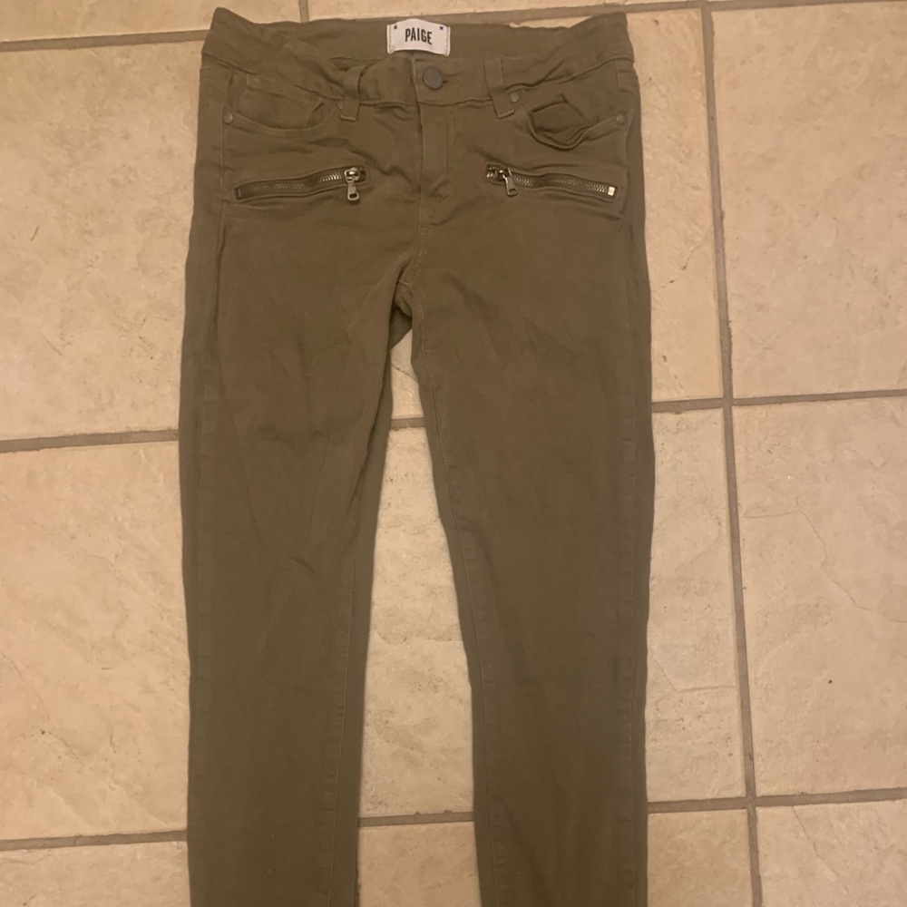 Paige Olive Denim
